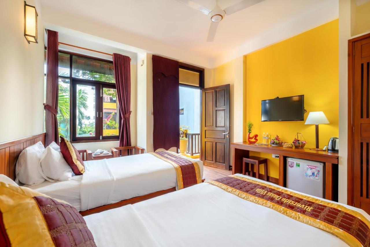Riverside Oasis Hoi An Ancient Villa Bagian luar foto